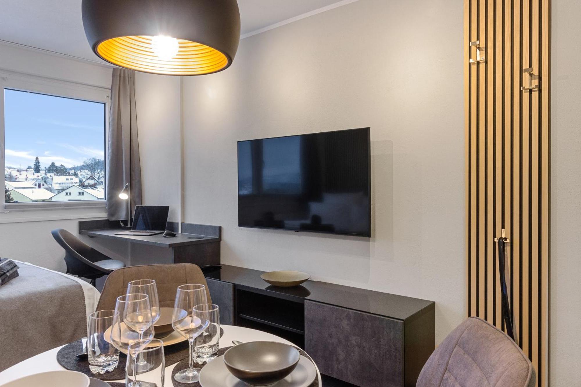 Fuer 1-2 - Wlan - Parkplatz - Homeoffice Apartment *